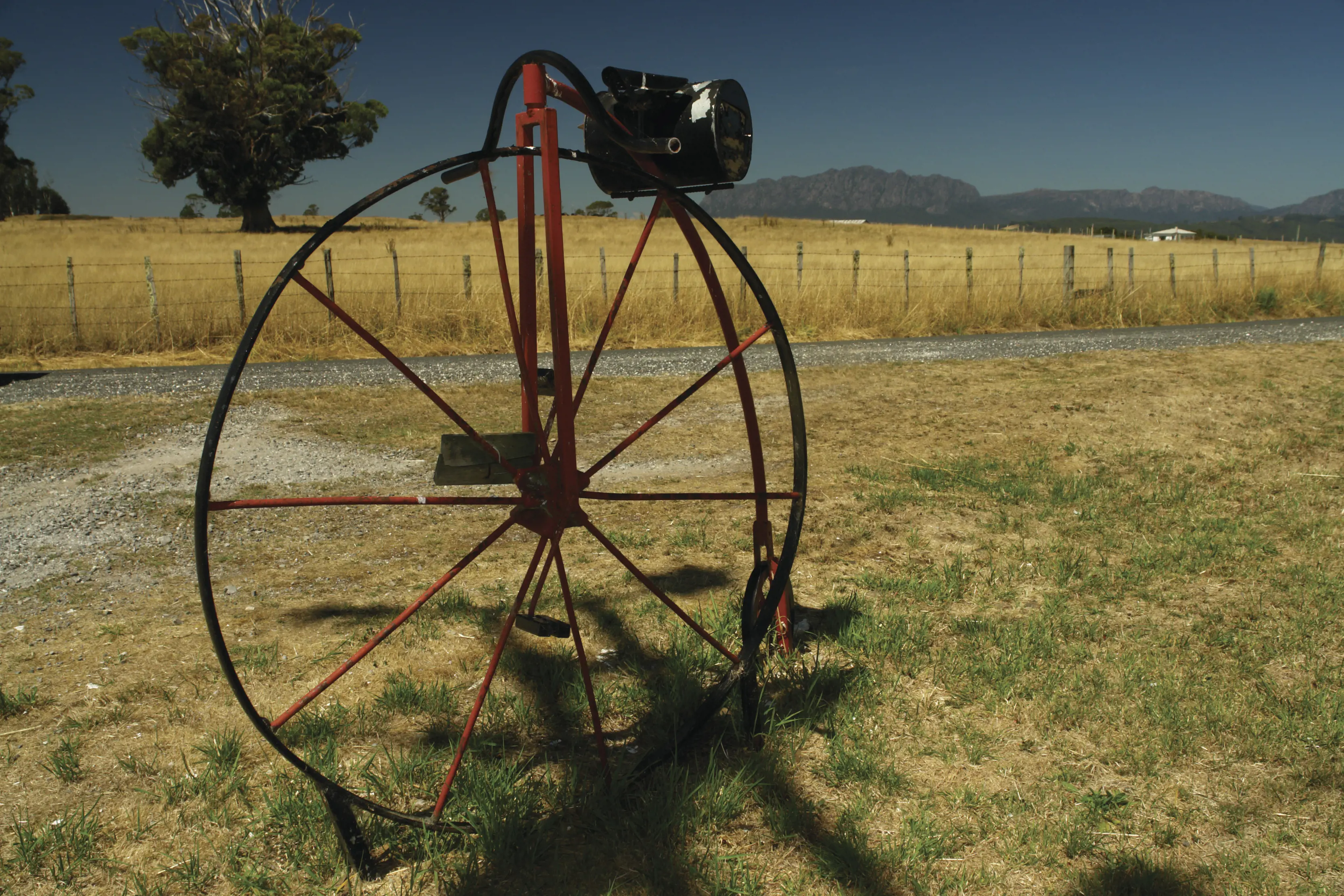 Wilmot novelty letterbox trail - A Penny Farthing.