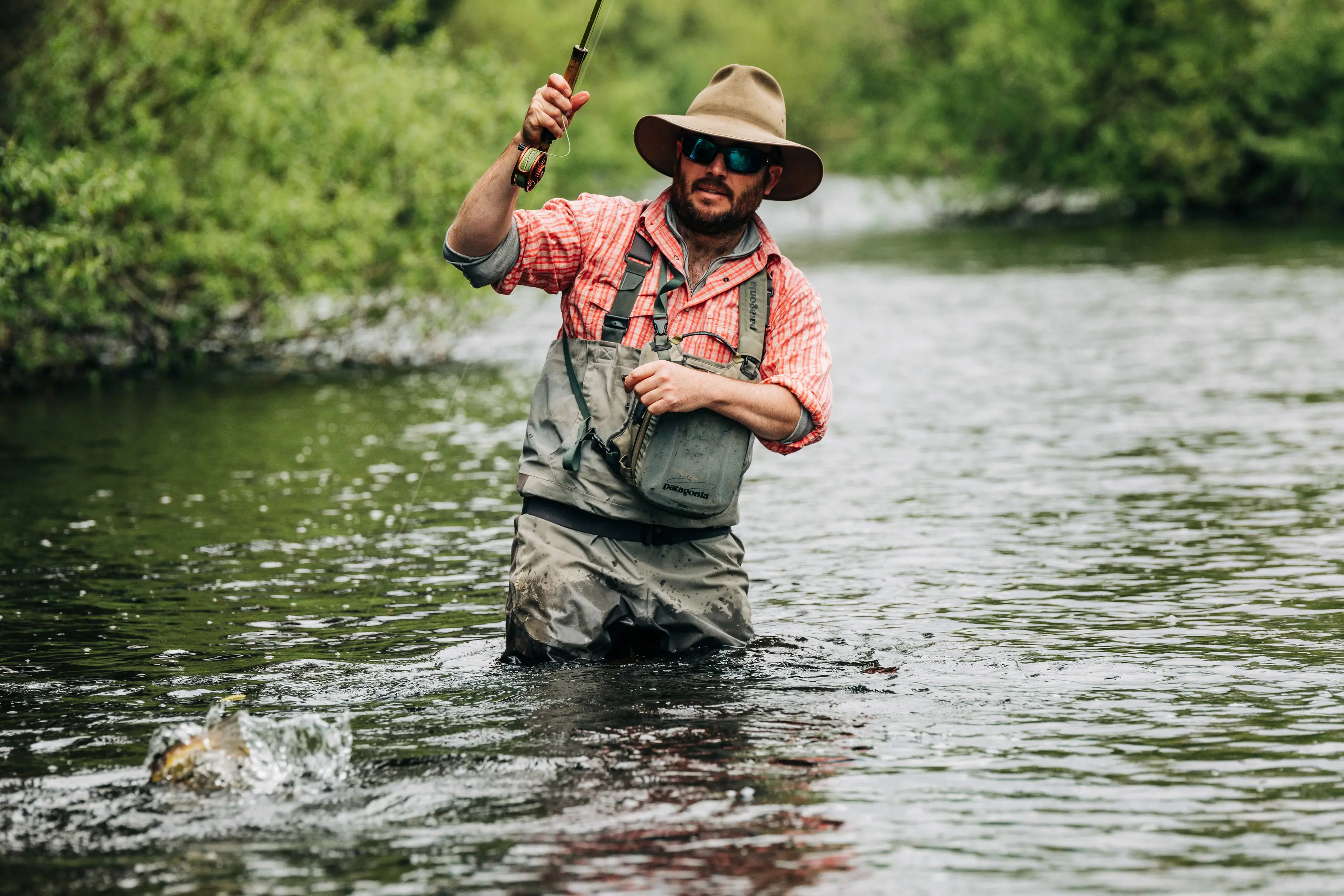 Fly fishing on St Patricks River