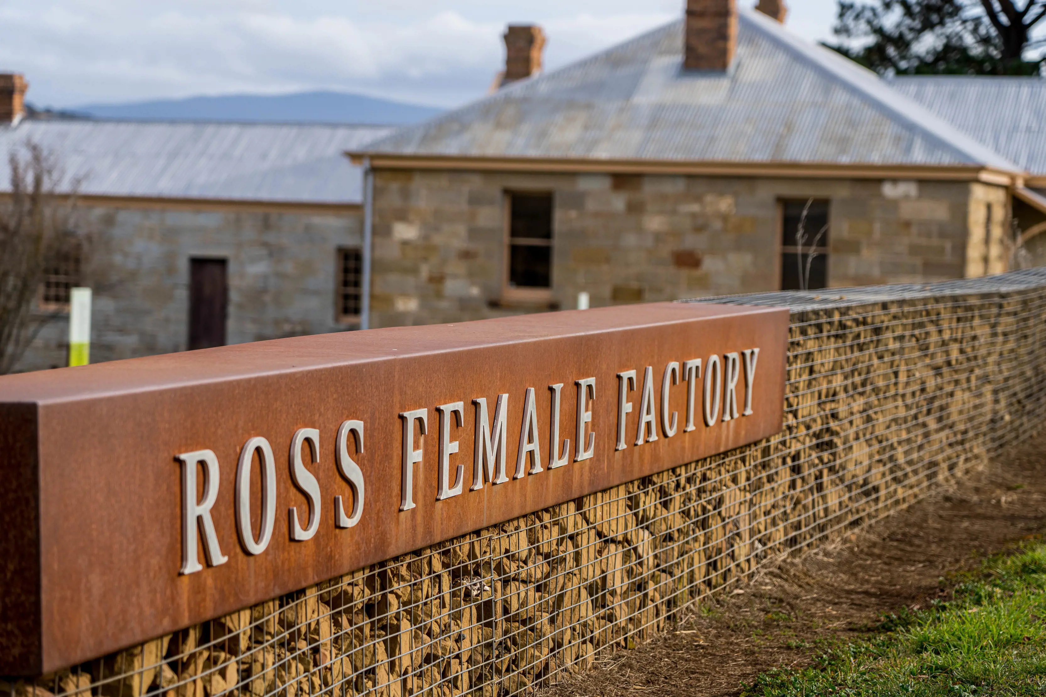 Ross Female Factory signanage.