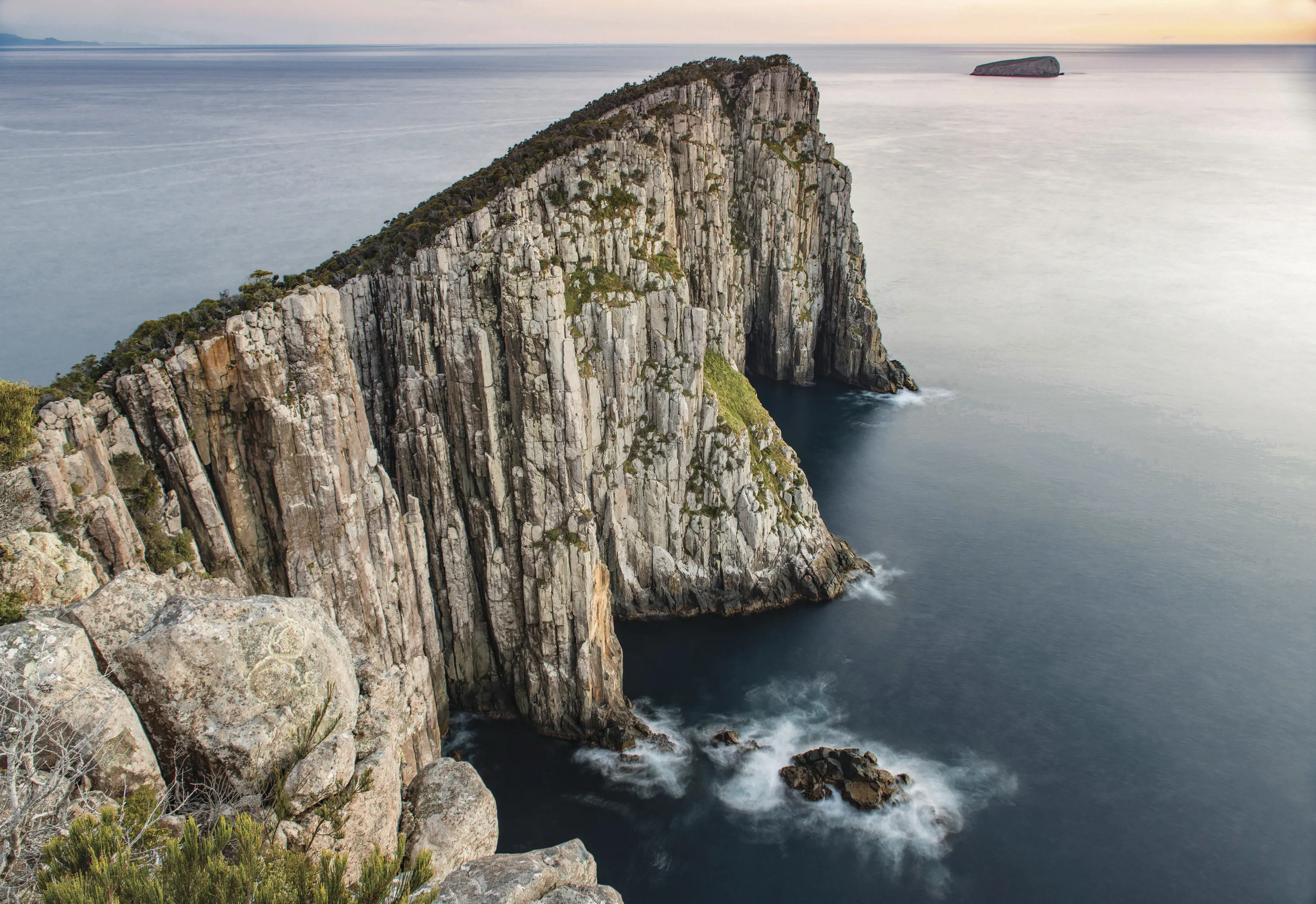 Cliff top at Three Capes Track - Cape Hauy.